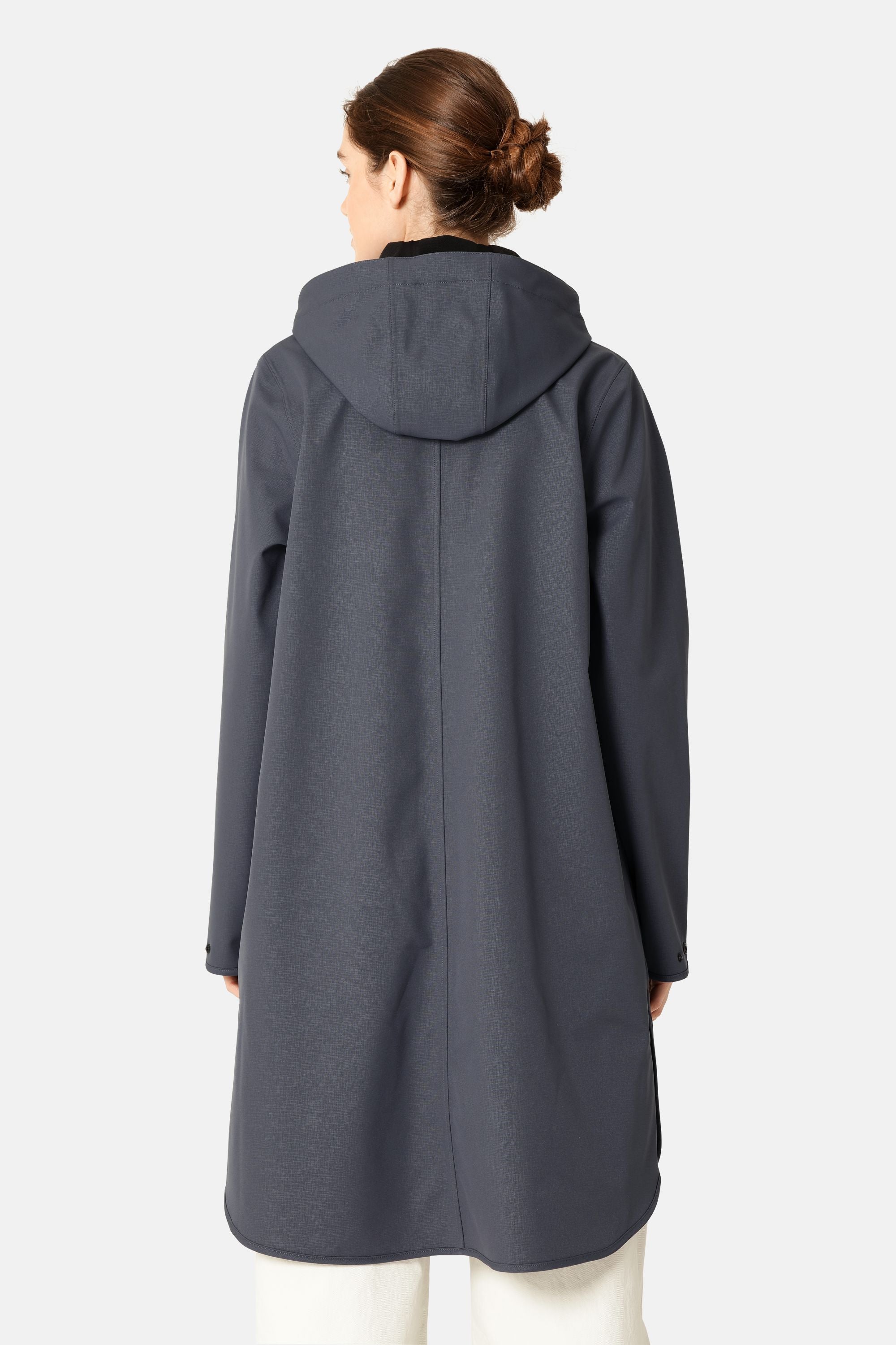 Softshell Regenmantel A-Linie - Ombre Blue